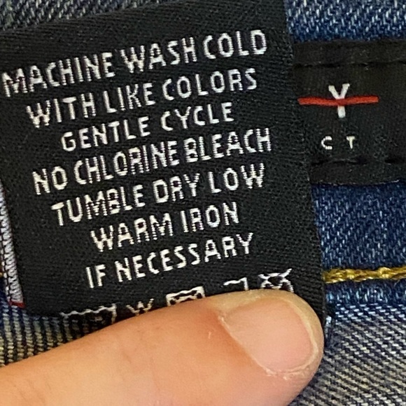 M. Society Politically Incorrect Men’s distressed paint splatter Jeans Size 38 - Picture 8 of 9